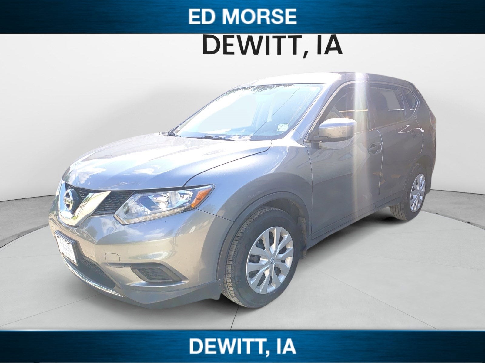 Used 2016 Nissan Rogue S with VIN KNMAT2MV1GP614019 for sale in Dewitt, IA